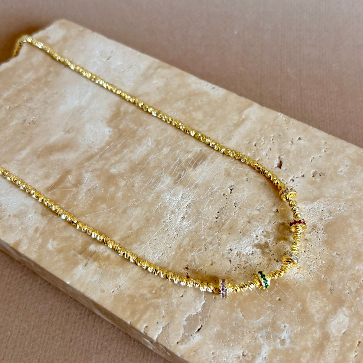 Quenor | Gold Plated Necklace
