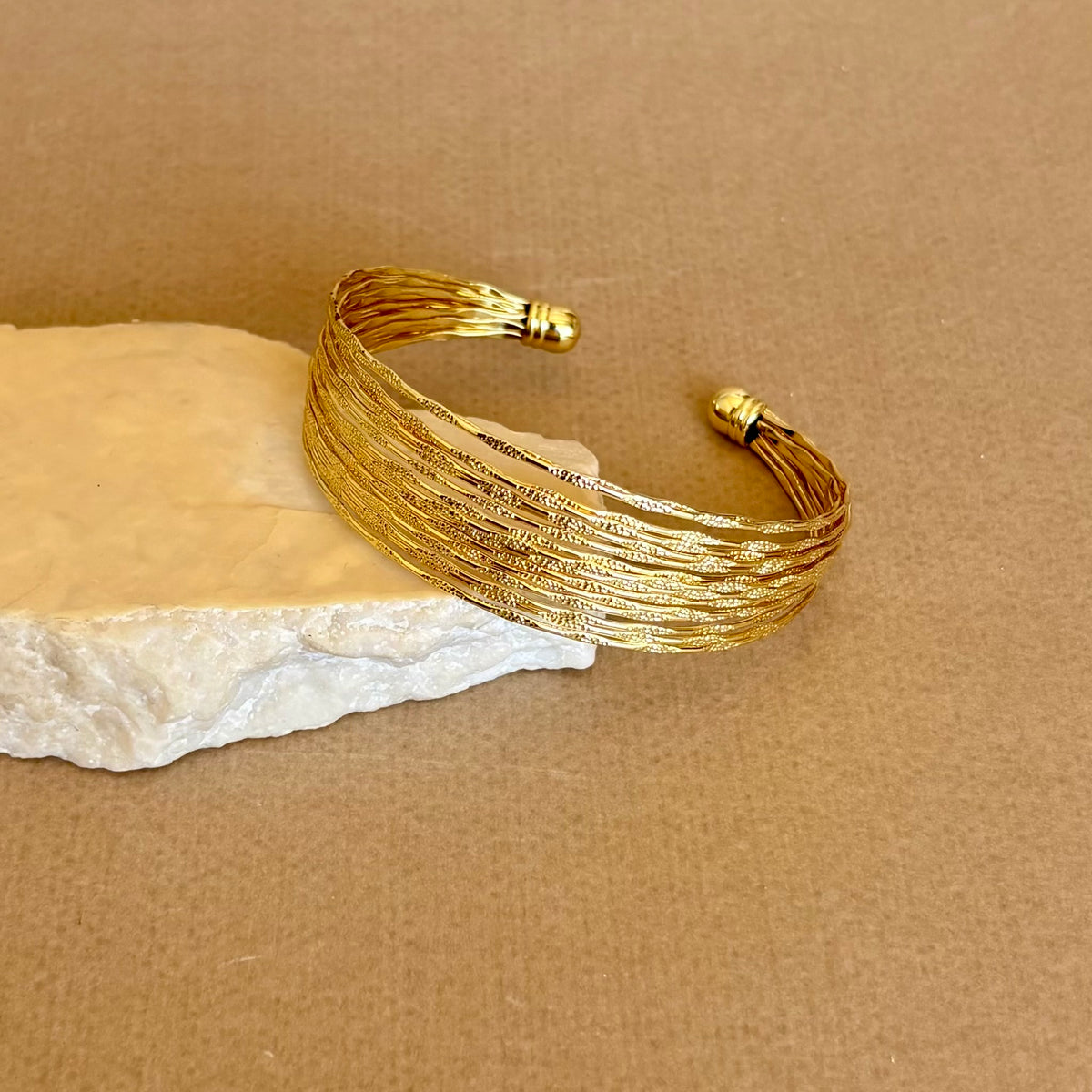 Alvienne | Gold Plated Bangle