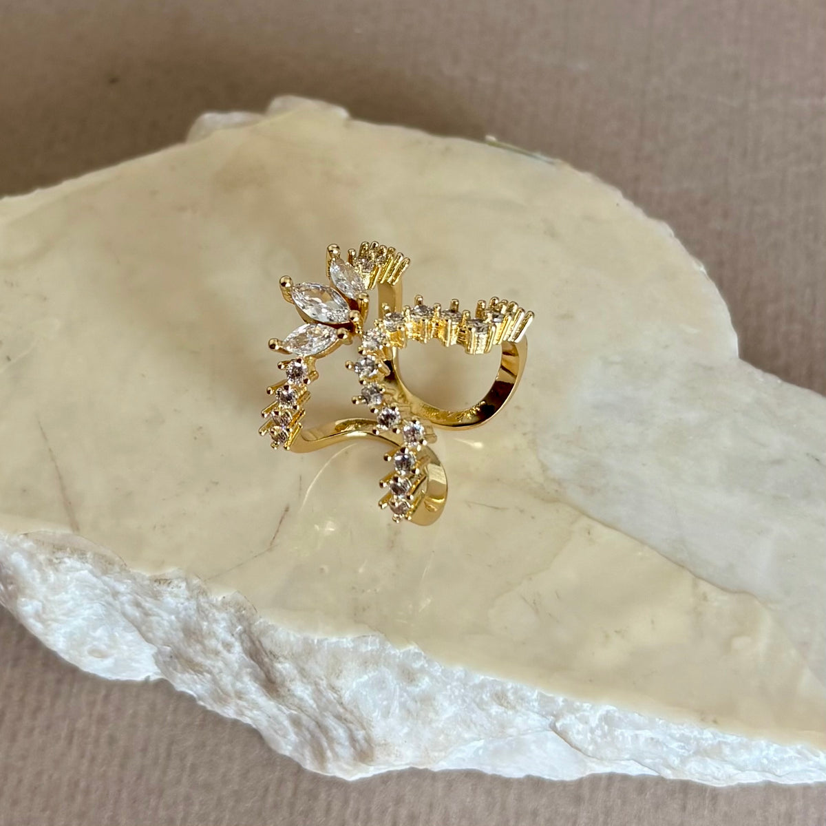 Iseron | Gold Plated Ring