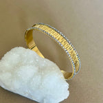 Diazy | Gold Plated Bangle