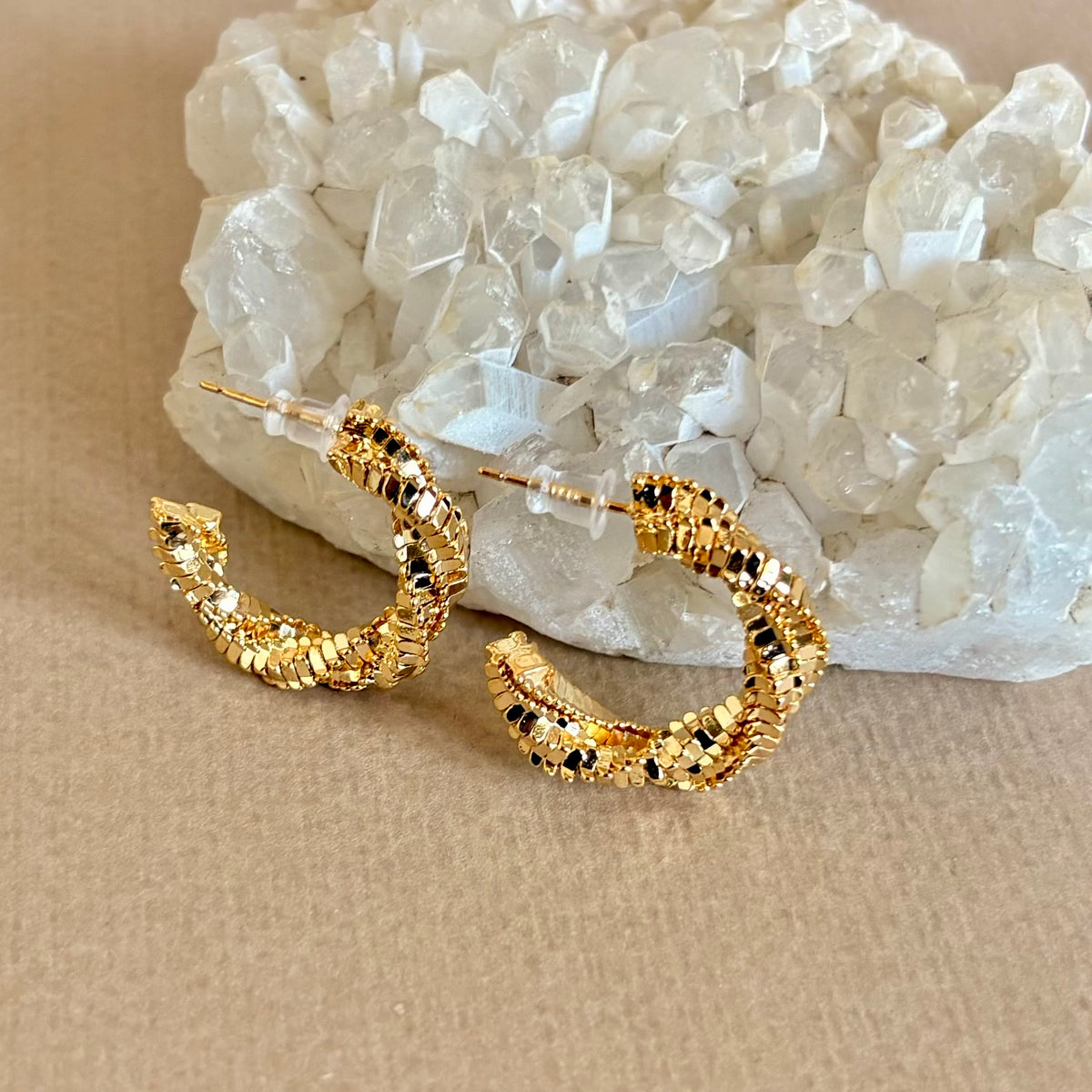 Gia | Gold Plated Earrings