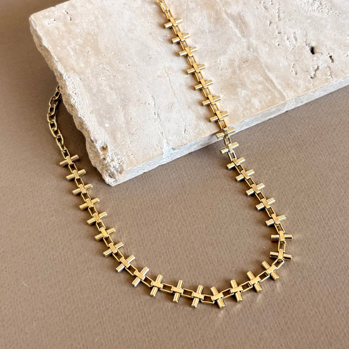 Nexoria | Gold Plated Necklace