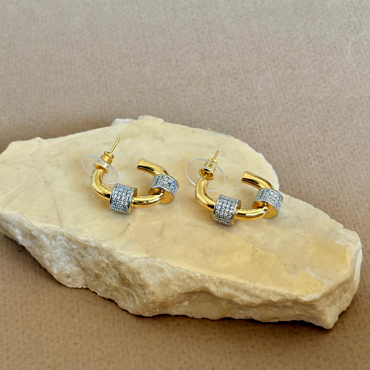 Evania | Gold Plated Earrings