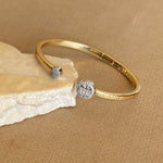 Moralie | Gold Plated Bangle