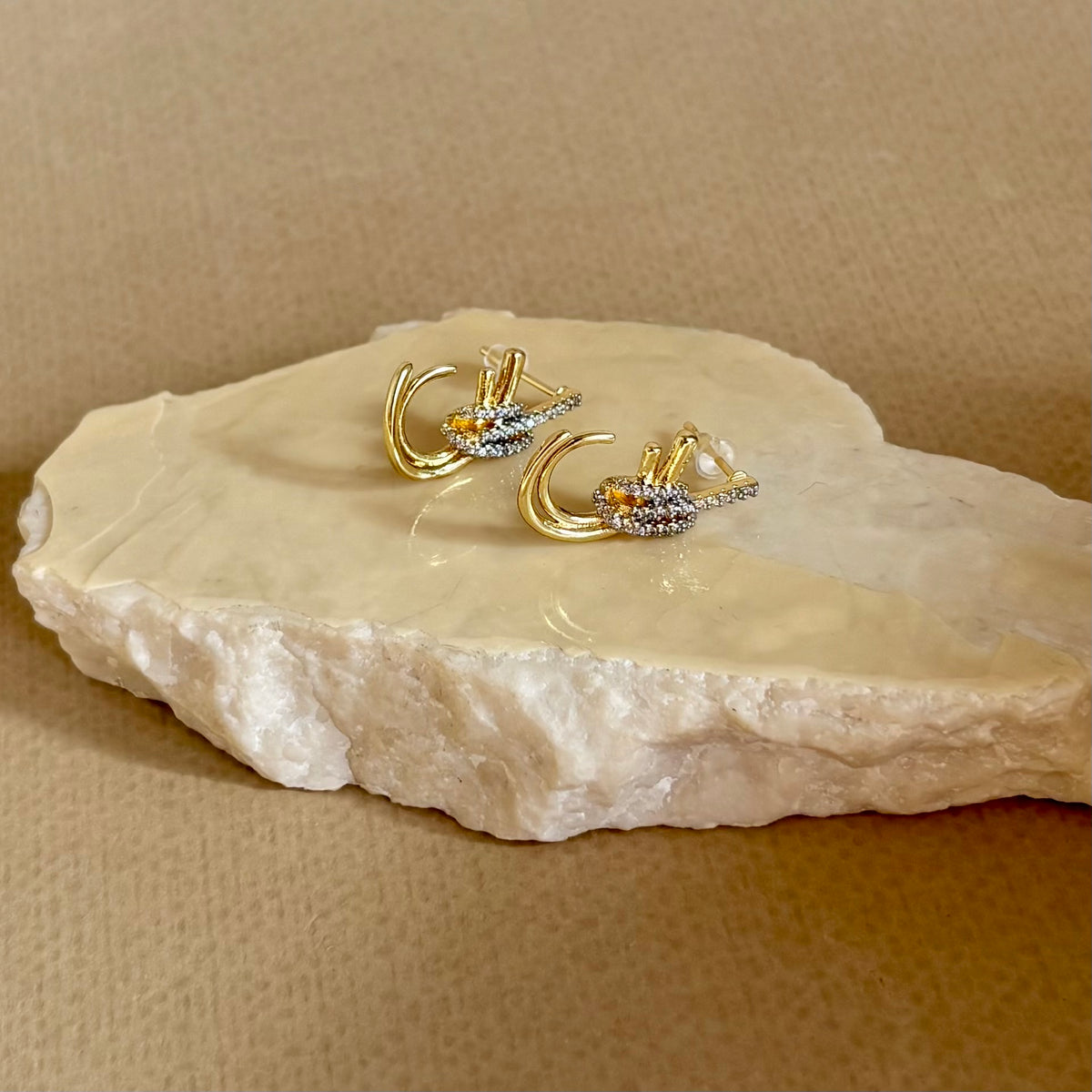 Oryxen | Gold Plated Earrings