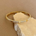 Sensation | Gold Plated Bangle