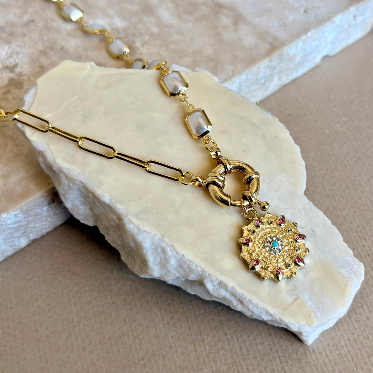 Signature 34 | Gold Plated Necklace