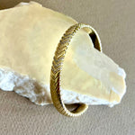 Messika 02 | Gold Plated Plated Bangle