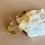 Verouna 02 | Gold Plated Bangle