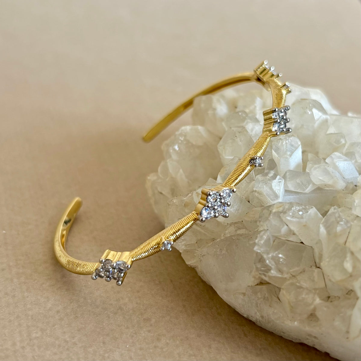 Arden | Gold Plated Bangle
