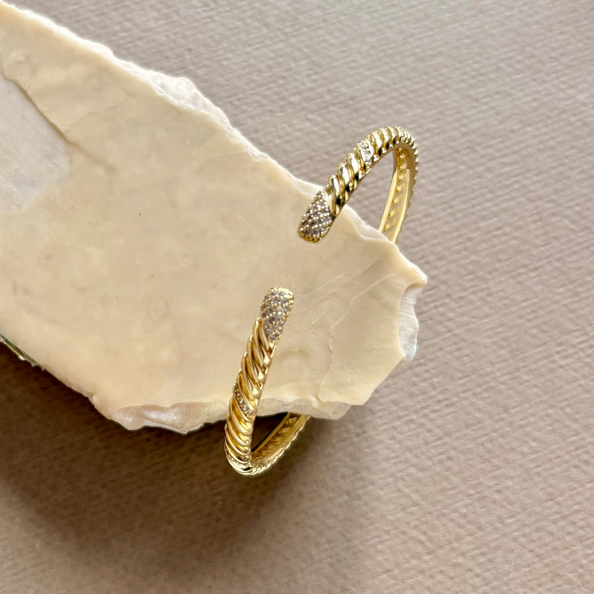 Bexli | Gold Plated Bangle