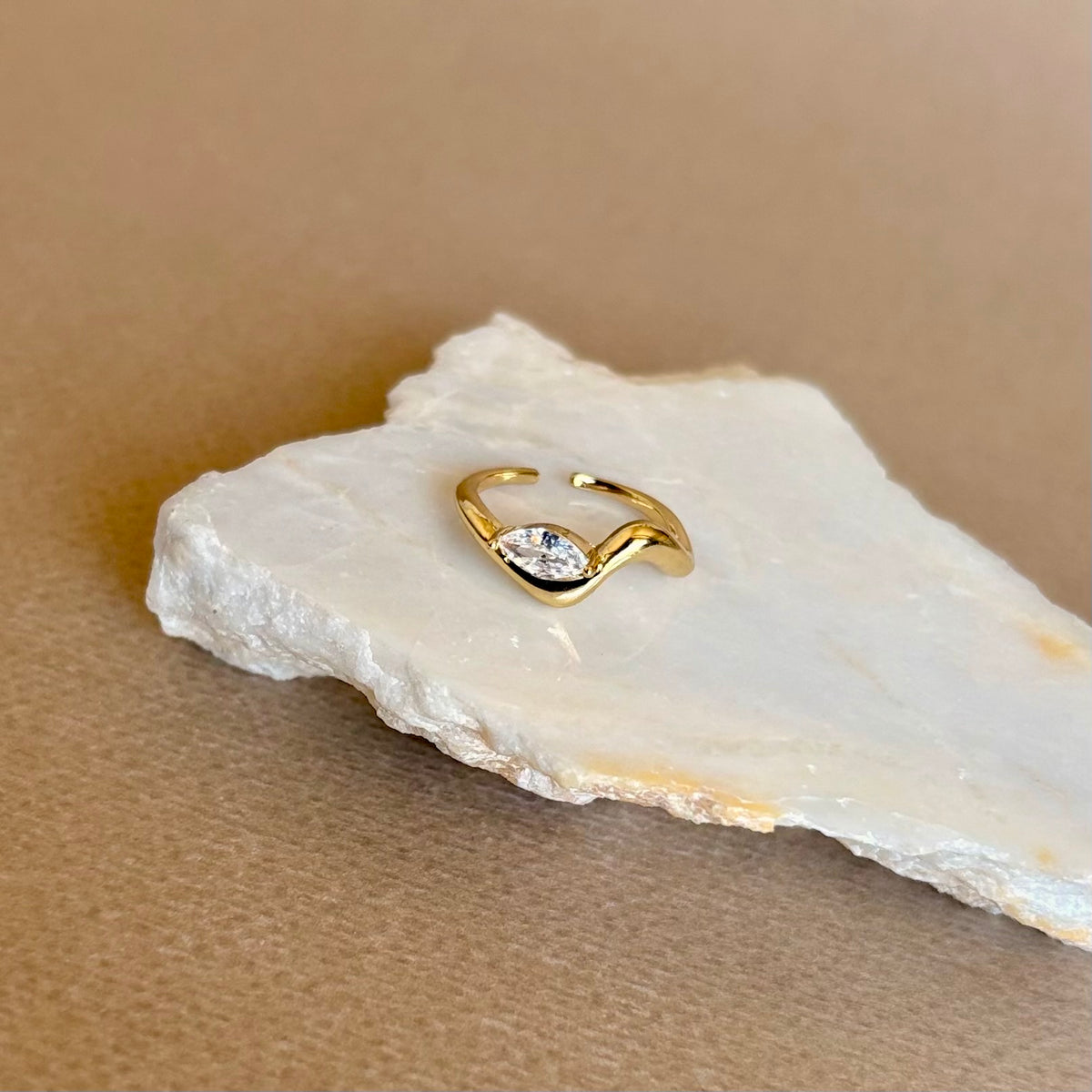 Raqen | Gold Plated Ring