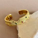 Layali | Gold Plated Bangle