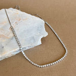 Nadal 05 | white Gold Plated Necklace