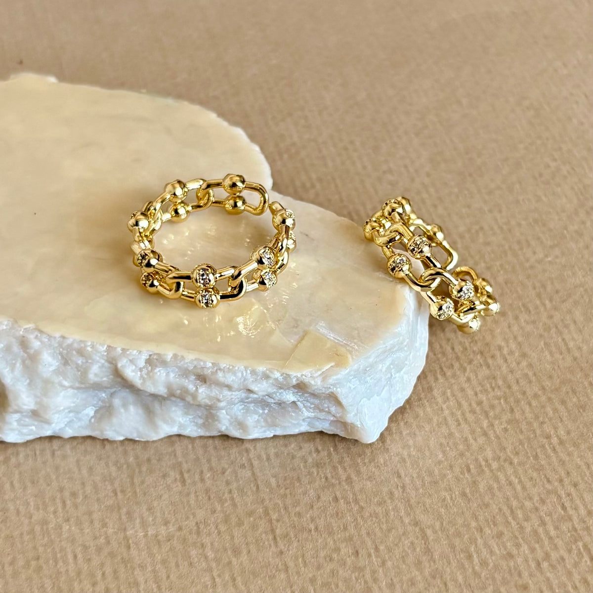 Darvessa | Gold Plated Ring