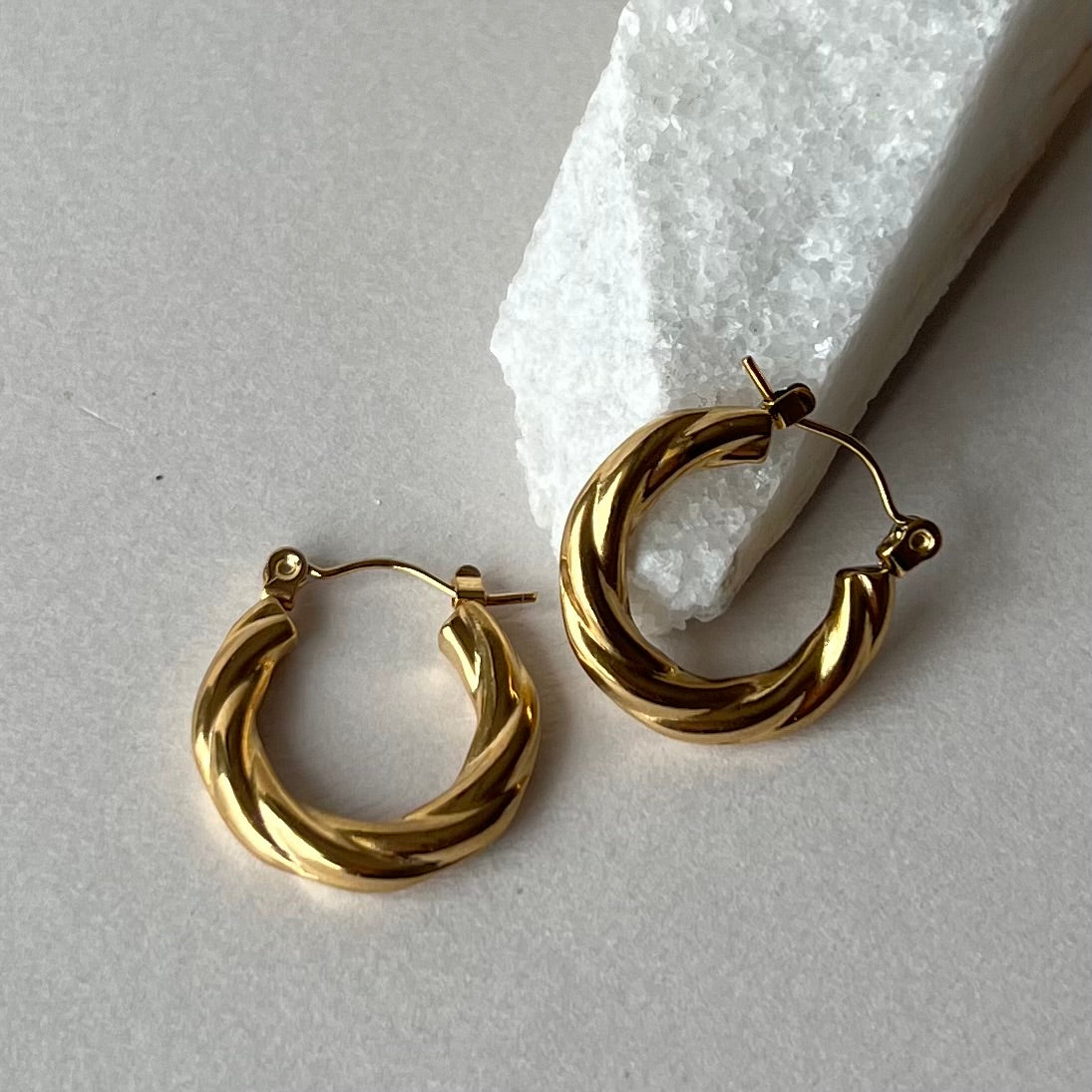 Villa 02 | Gold Plated Earrings