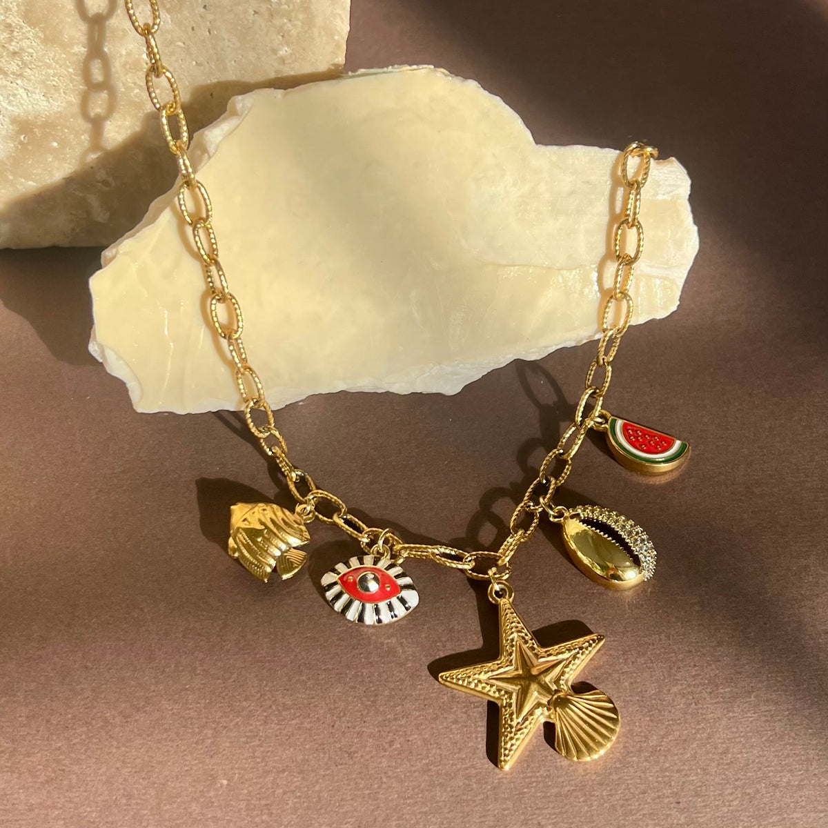 Star of The Shore | Gold Plated Necklace