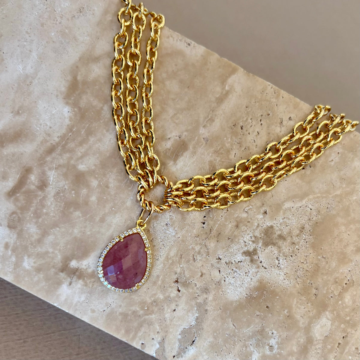 Signature 38 | Gold Plated Necklace