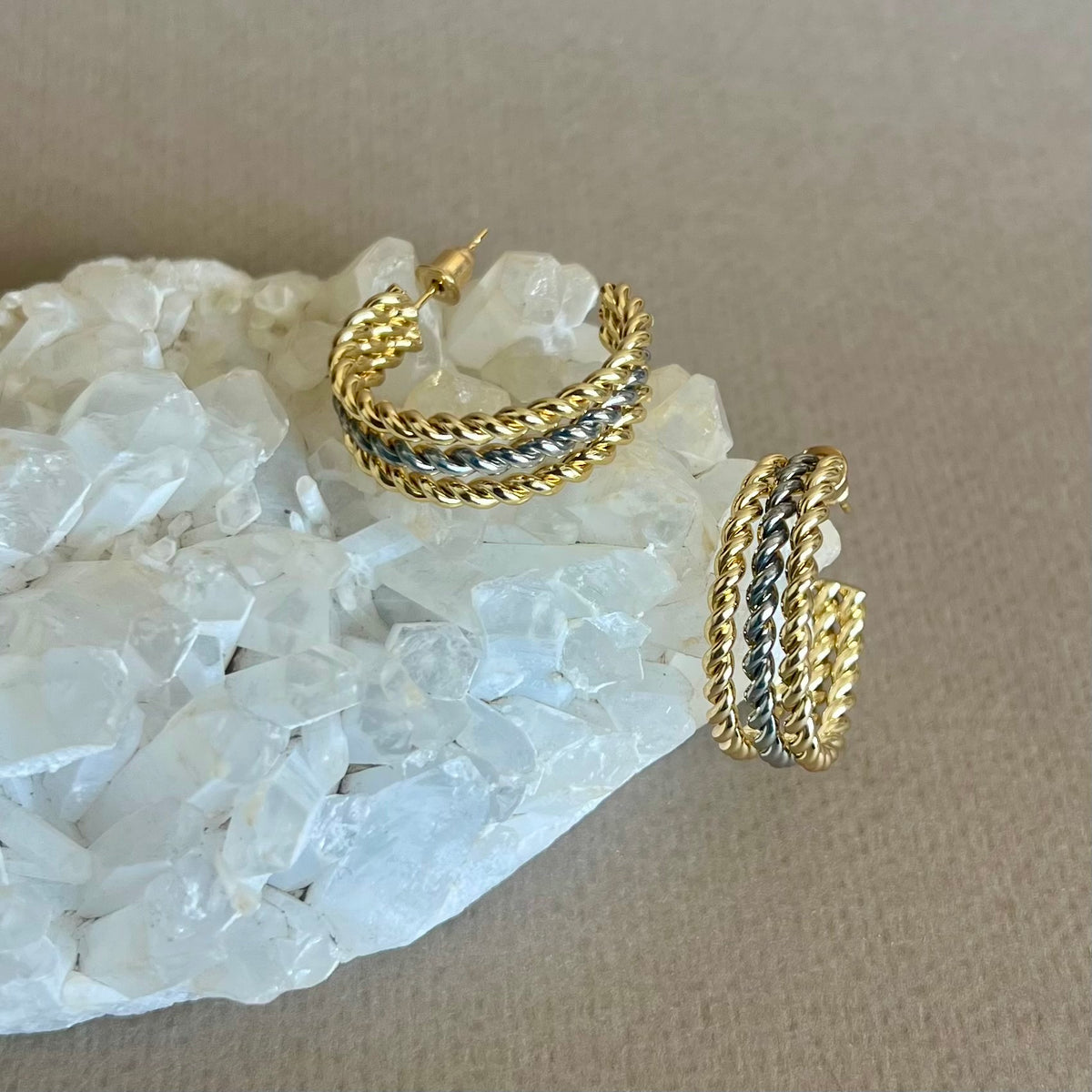 Nairobi | Gold Plated Earrings