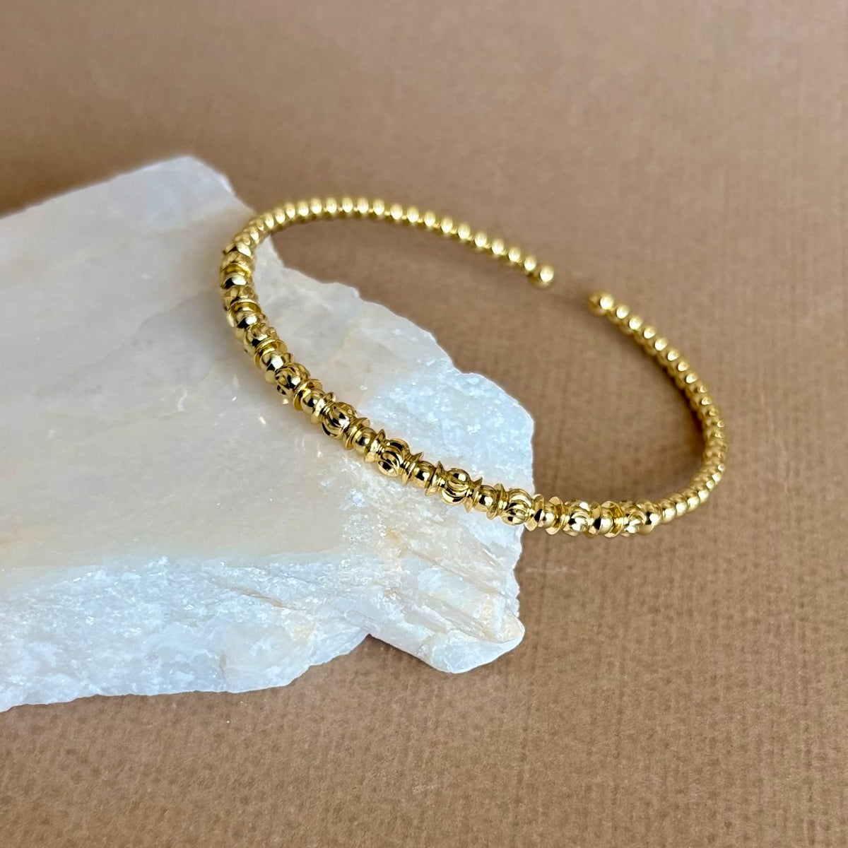 Dove | Gold Plated Bangle