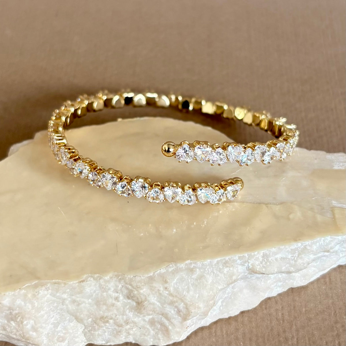 Essence 03 | Gold Plated Bangle