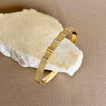 Zayna | Gold Plated Bangle