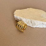 Peravia | Gold Plated Ring