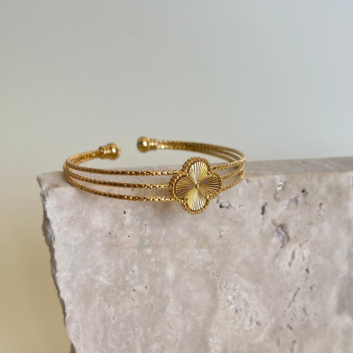 Golden Cleef | Gold Plated Banglei