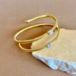 Belsora | Gold Plated Bangle