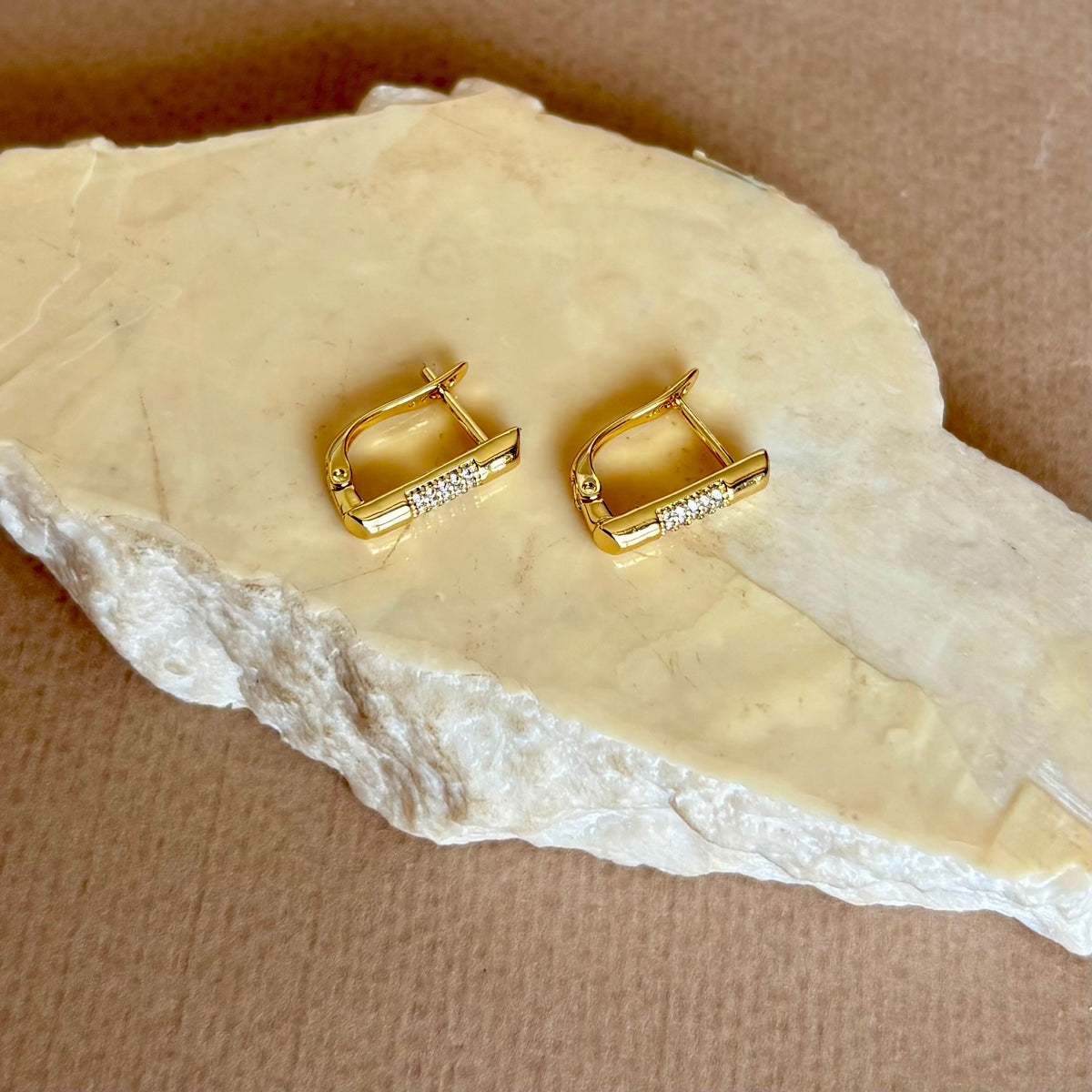 Belvaris | Gold Plated Earrings
