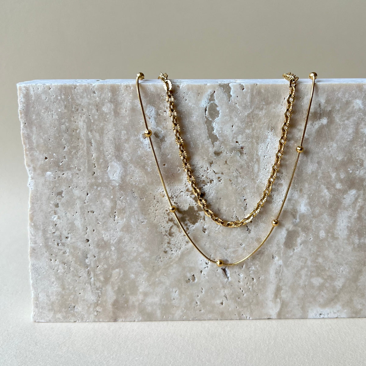 Allure 02 | 18K Gold Plated Necklace