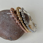 Triple Dew 08 | 24K Gold Plated [Set of 3 Bangles]