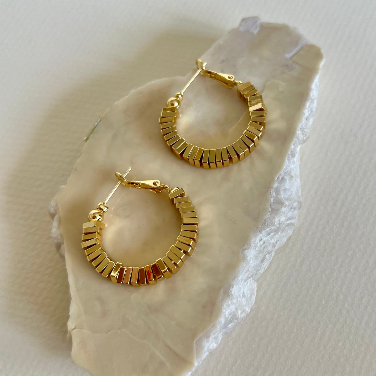 Mentara | Gold Plated Earrings