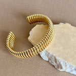 Zoa | Gold Plated Bangle