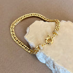 Mienta 02 | Gold Plated Bracelet