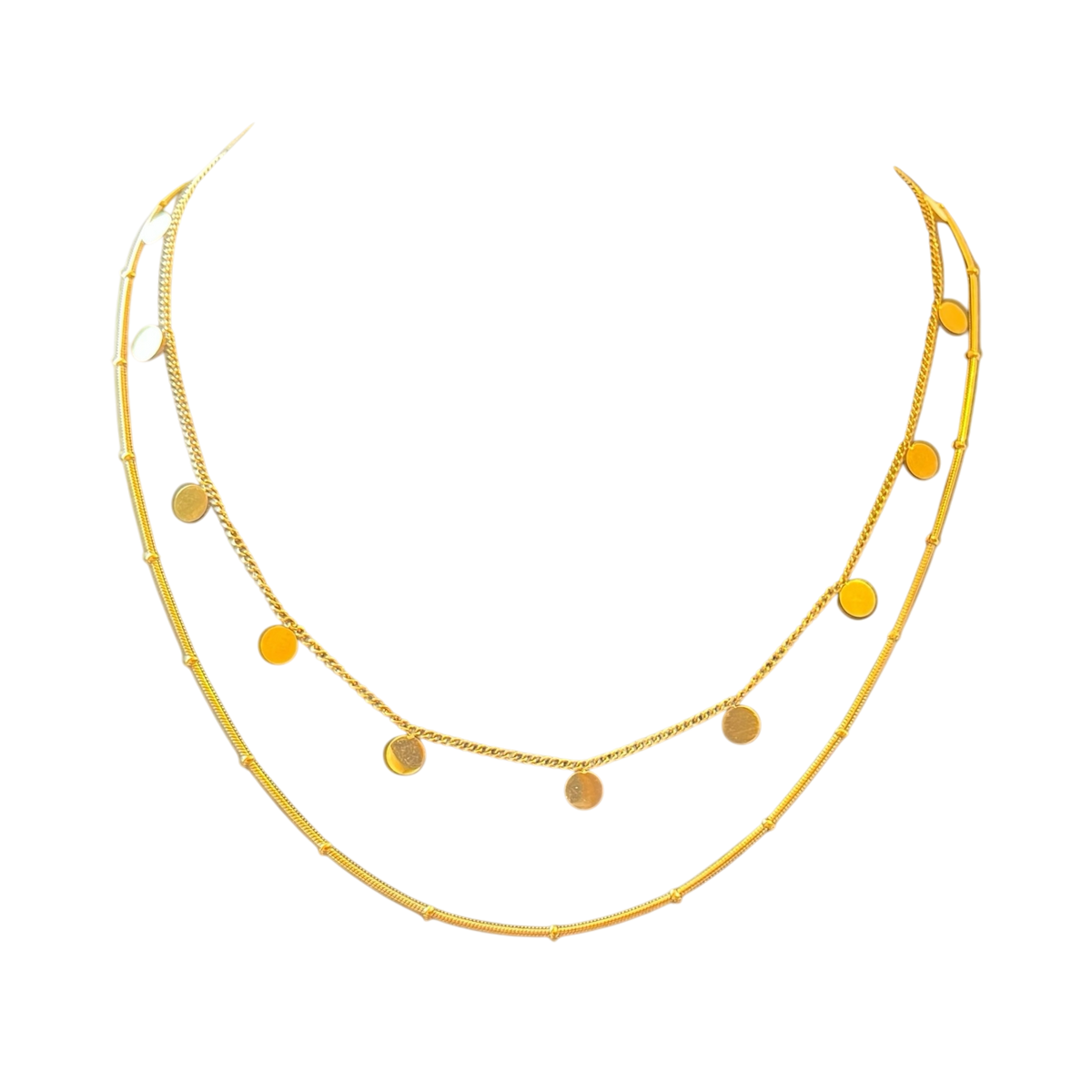 Circulos | 18K Gold Plated Necklace