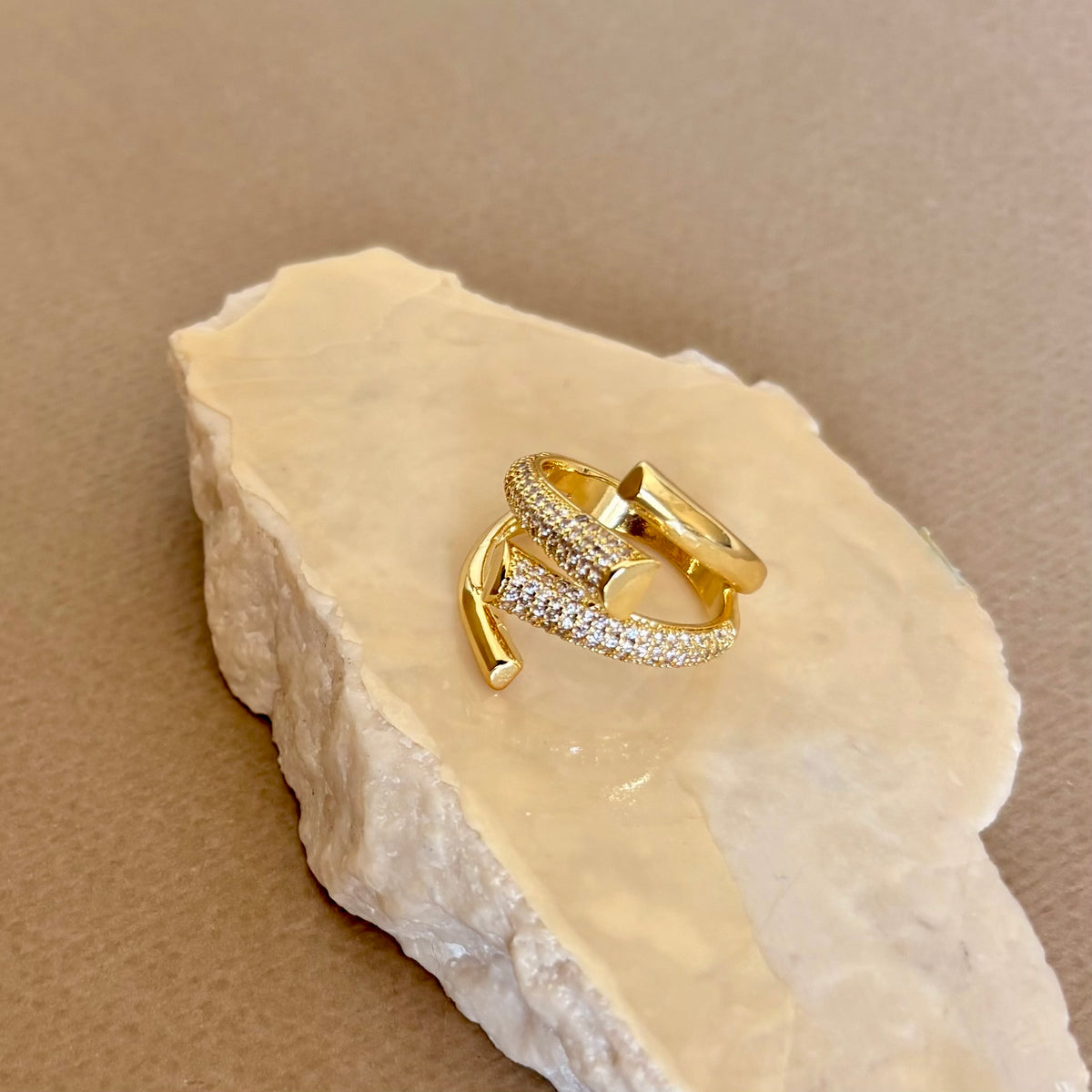 Uvarin | Gold Plated Ring
