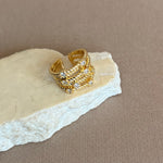 Melora | Gold Plated Ring