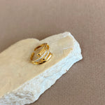 Caltrine | Gold Plated Ring