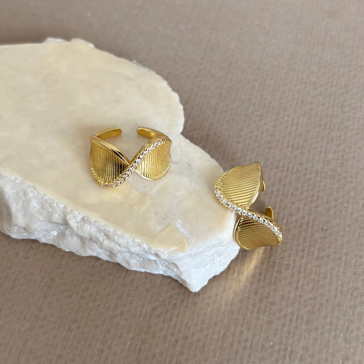 Yadzy | Gold Plated Ring