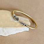 Bosira 02 | Gold Plated Bangle