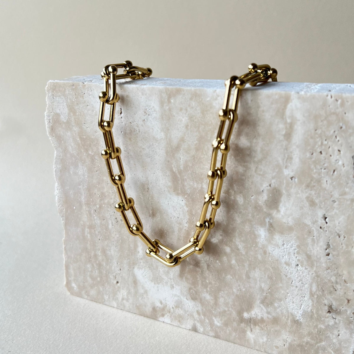 Aurora 03 | Gold Plated Necklace