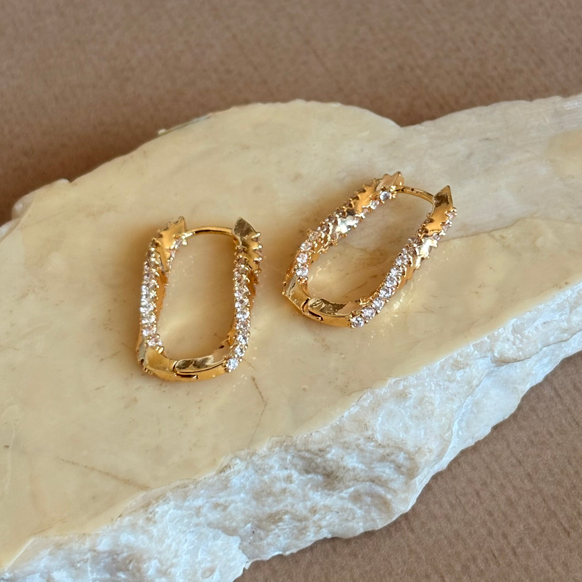 Cavirae | Gold Plated Earrings