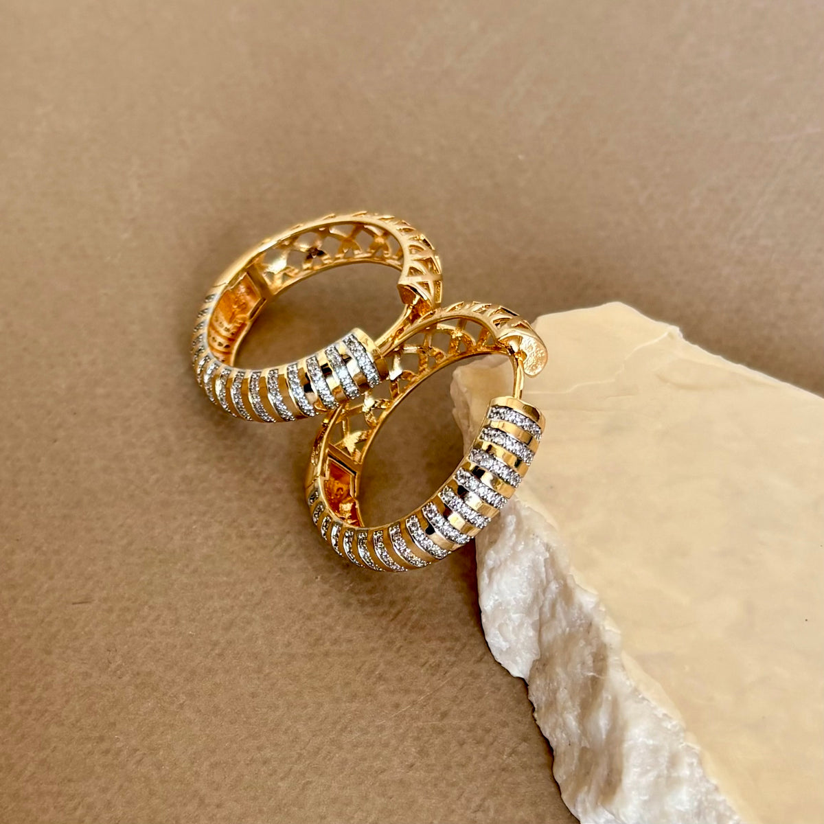 Falori | Gold Plated Earrings