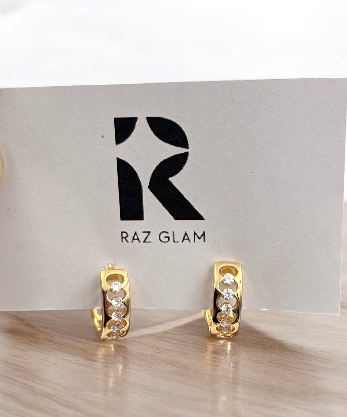 Huggies 02 | Gold Plated Earrings