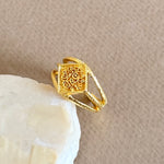 Farha & saada 02 | Gold Plated Ring