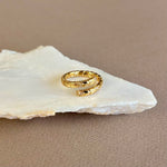 Lizardy | Gold Plated Ring