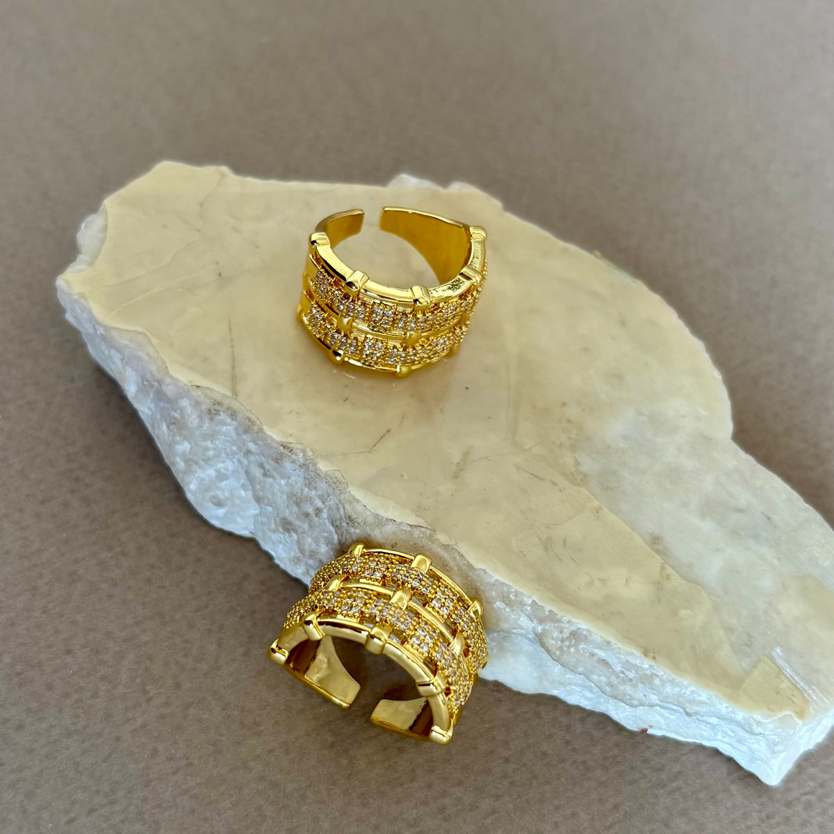 Tarevia | Gold Plated Ring