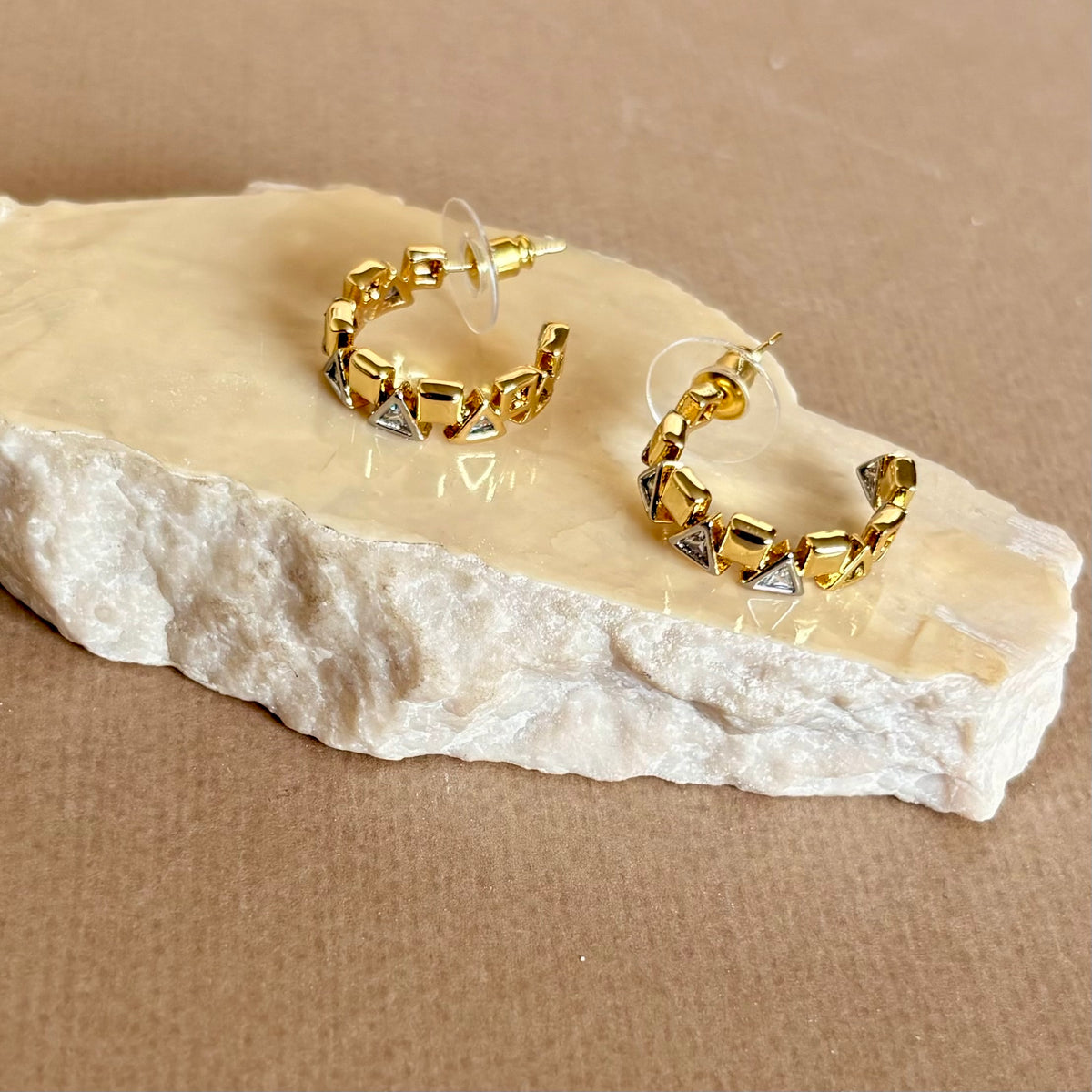 Mireno | Gold Plated Earrings