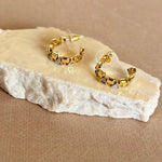 Mireno | Gold Plated Earrings